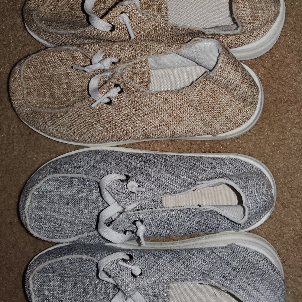 Canvas slip on shoes